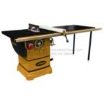 Powermatic PM1000T 10” ArmorGlide Single Phase Table Saw with 52” Rip Extension Table and Accu-Fence System PM1-1791001KT