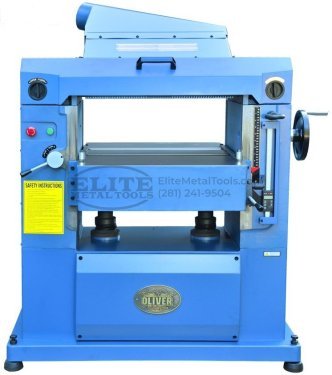 22in_planer-1.png.jpg Oliver Machinery 220V Three Phase 22” Planer with HCX Helical Cutterhead 4455.103T - Image 1