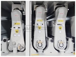 Cantek SR-Series 460V Three Phase 53”x75” Variable-Speed Three-Head Wide Belt Sander SR52DDA - Image 2