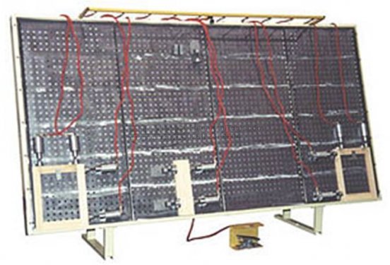 300ea.jpg Ritter Machinery 6’ x 12’ Raised Panel Door Clamping System R300V - Image 1