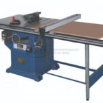 Oliver Machinery 12” Single Phase 5 HP Professional Heavy-Duty Table Saw with 52” Rail and Side Table 4045.003-A001