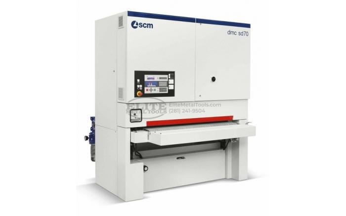 45506-dmc-sd-70_2017.jpeg.jpg SCM Group 53” Automatic Wide Belt Sander with Steel Drum Combi Head & Electronic Pad DMC SD 70 RCS 135 VN - Image 1