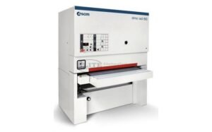 SCM Group 53” Automatic Wide Belt Sander with Steel & Rubber Drum Combi Head & Electronic Pad DMC SD 60 RRCS 135 VN