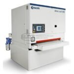 SCM Group 53” Automatic Wide Belt Sander with Steel & Rubber Drum Combi Head and Elastic Pad DMC SD 90 RRCS 135 SW