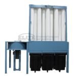 Belfab 10HP 2 x 105 Gal. Disposal Capacity Dust Collector with 460V Magnetic Starter BEL 100 XL