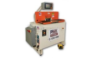 PMK Systems Coping / End-Matching Machine with Quick Change Spindles and 8” Touch Screen Monitor C-1203 PLC / HSK