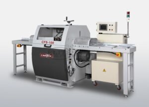 Cantek 10HP 460V Semi-Optimizing Automatic Defect Cut-Off Saw CFS100