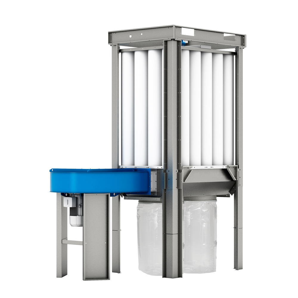 CMSHK-2-Updated.png Coima SHK-2 3600CFM 7.5 HP Enclosureless Dust Collector, 3 Phase - Image 1
