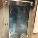 Coima 3 Barrel Waste Cans with Viewing Windows for SHK Series Dust Collectors