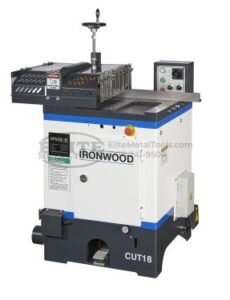 Ironwood 230V 18” Cut Off Saw with Left Hand Feed Direction CUT18L/R