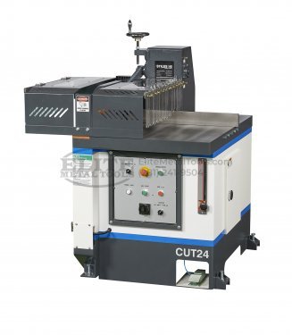 CUT2420Front.jpg Ironwood 230V 24” Cut Off Saw with Right Hand Feed Direction CUT24L/R - Image 1