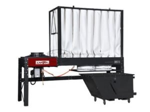 Clausing DBS Series 230V Three Phase 15HP 5000 CFM Self-Dumping Dust Collector DBS15 - Image 2
