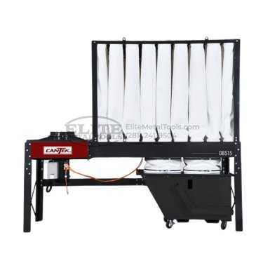 DBS15.png.jpg Clausing DBS Series 230V Three Phase 15HP 5000 CFM Self-Dumping Dust Collector DBS15 - Image 1