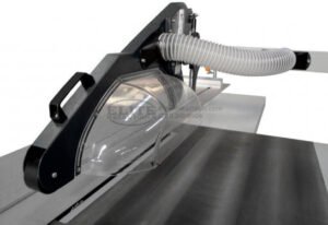 Cantek 5 HP Single Phase 8’ Sliding Table Saw with Scoring D405M-8 - Image 3