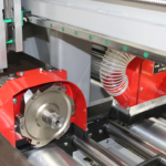 Star V SLG-1000 Fully Automatic V Grooving Machine, 10 PH, 3 PH