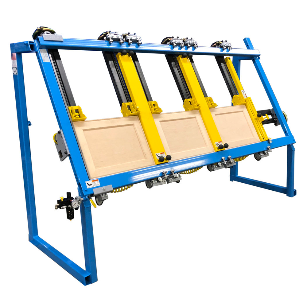 JLT717A-TDC.png JLT Clamp Triple Door #717C Door Clamp - 38" X 96" Capacity and (2) Center Squaring Bar - Image 1