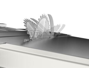 SCM Group 220V Three Phase 21.7” Double-Tilting Blade Sliding Table Saw CLASS SI X - Image 2