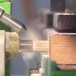 Omal hbd 1300 cube Open Frame Horizontal Bore and Dowel Machine