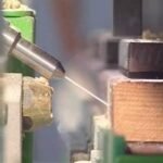 Omal hbd 1300 cube Open Frame Horizontal Bore and Dowel Machine