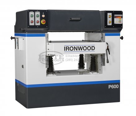 P60020Front.jpg Ironwood 230V 24” Single Surface Planer P600 - Image 1
