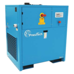 50 HP Rotary Screw Fixed Speed Base Mounted Air Compressor with Integrated Dryer