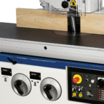 SCM 3-Phase 11Hp Tilting 1.25″ Interchangeable Spindle Shaper & MK4 interchangeable spindle w/5.5″ of useable spindle below the nut - Image 3