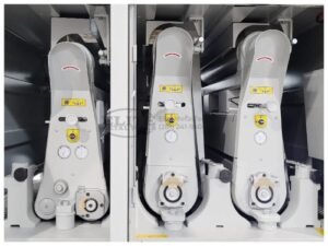 Cantek SR-Series 460V Three Phase Three-Head 43”x75” Widebelt Sander with Variable Feed Speed SR43DDA - Image 2