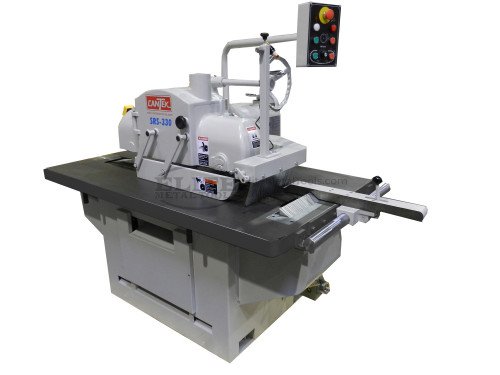 SRS330-grey.jpg Cantek 20HP 230V Single Blade Glue Line Ripsaw SRS-330 - Image 1