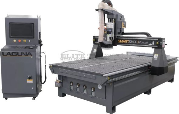 SmartShop_Maker_Cab_2022.jpg Laguna Tools SmartShop M 4’ x 8’ 220V Three Phase CNC Table Router MCNC SS-M2 4x8 SYNTEC - Image 1
