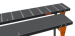 TigerStop TABR28 Steel Roller Material Handling Table 30' L x 14.44" W - Image 2
