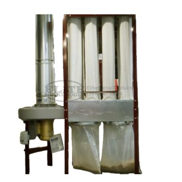 US20Duct20Photo20Edit202028129.png.jpg US Duct 240V Three Phase Mechanical Shaker 5HP Small-Size Open Baghouse Dual Bag Dust Collector LOBH-5 - Image 1