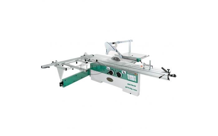 g0764z-da99e42f2b327ac4a3c9b30a9dbe8b62.jpg Grizzly Industrial 14” Sliding Table Saw with 124” Cutting Capacity G0764Z - Image 1