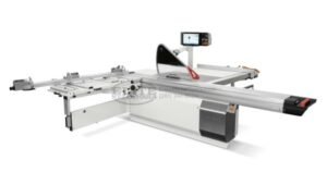 SCM Group L’Invincibile 220V Three Phase 21.7” Double-Tilting Blade Sliding Table Saw with 15” Eye-S Touchscreen Console SI X