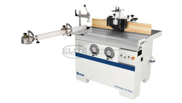 minimax402x.jpeg.jpg Minimax 220V Three Phase 4-Speed Tilting Spindle Shaper TW 55ES - Image 1