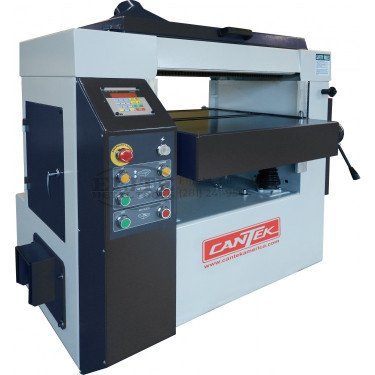 p630hv-01.jpg Cantek 10 HP Three Phase 24” Heavy Duty Planer with Spiral Cutterhead P630HV - Image 1