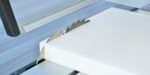 SCM 3-Phase 11Hp 10.5' Manual Sliding Table Saw w/tilting 14″ main blade (16″ capacity), 1″ arbor w/expandable scoring blade & 50″ rip capacity - Image 2