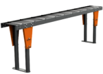 TigerStop TABR26PR Plastic Roller Material Handling Table 28' L x 14.44" W