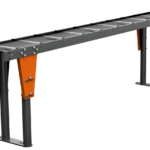 TigerStop TABR24PR Plastic Roller Material Handling Table 26' L x 14.44" W