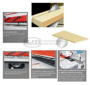 Castaly Industries 16” Single Bottom Cutting Rip Saw TRS-2216 - Image 2
