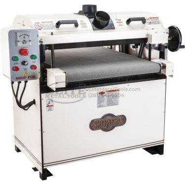 w1678-8c952e00ed275a25d4638ea45c1fd2ff.jpg Shop Fox 5 HP 220V Single Phase 26" Drum Sander W1678 - Image 1